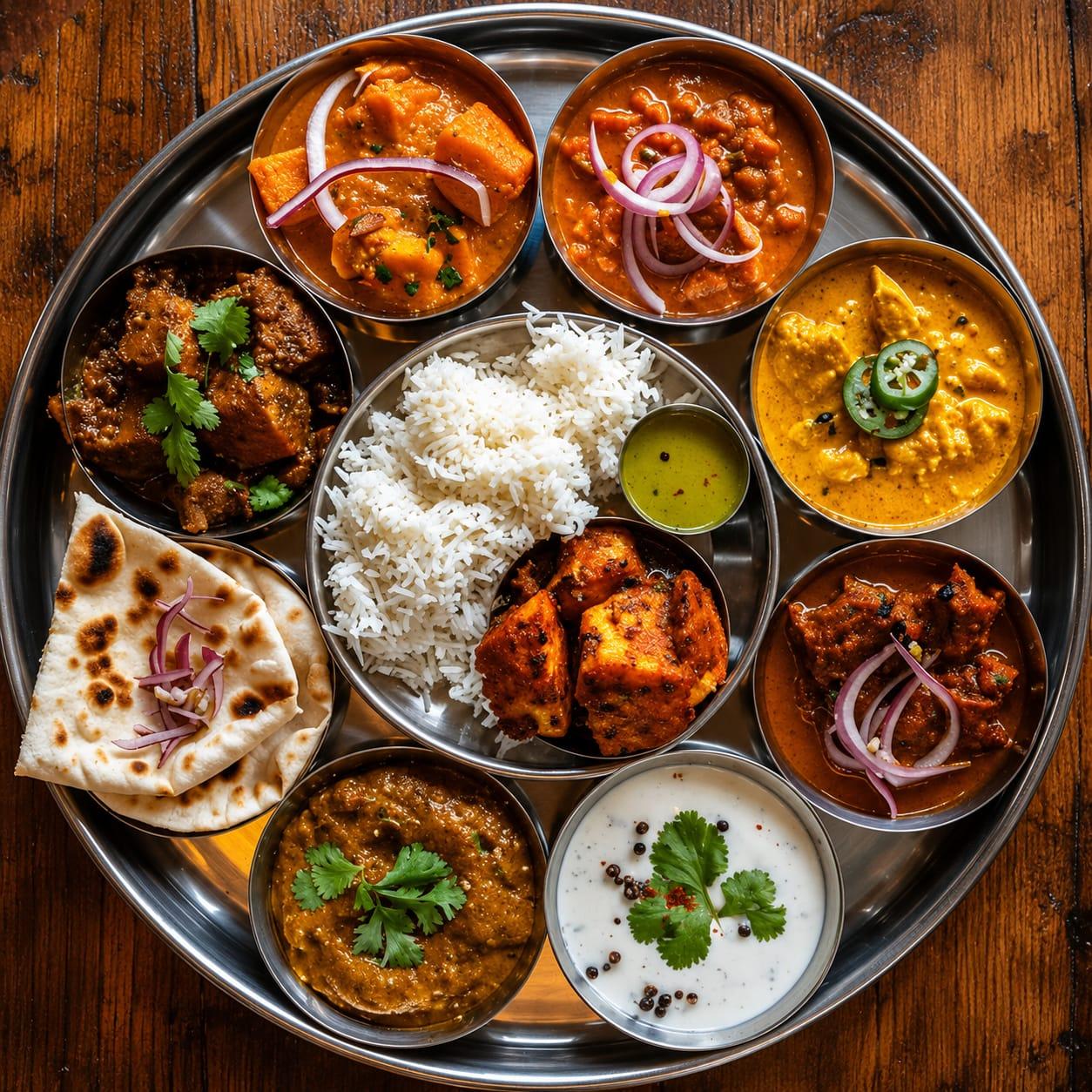 Sunday Lunch Thali